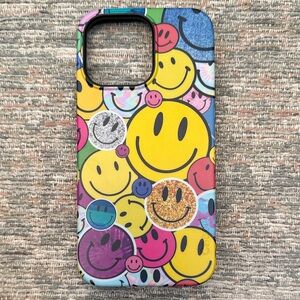 Colorful Smiley Face Phone Case